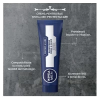 Nivea Crema pentru ras pentru ten normal, 100 ml - thumbs image 2