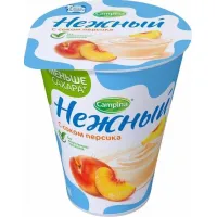 Йогурт Нежный 1.2% с соком персика 320 г - thumbs image 2