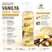 Dermokil Lotiune de corp Vanilla cu unt de shea Twister 200 ml - thumbs image 2