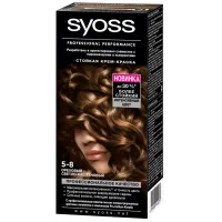 Syoss Vopsea de par 5-8 Castaniu ca Nuca