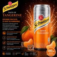 Напиток Schweppes Tangerine Безалкогольный сильногазированный 330 мл - thumbs image 2