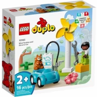 LEGO Turbina eoliana si masina electrica Duplo