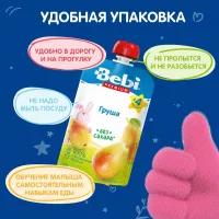 Пюре Bebi Premium груша 90г с 4 месяцев - thumbs image 3