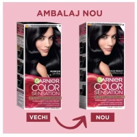 Garnier Color Sensation Vopsea de par 1.0 Negru Onix - thumbs image 2