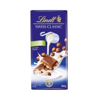 Lindt Swiss Classic Молочный шоколад с орехами 100 г