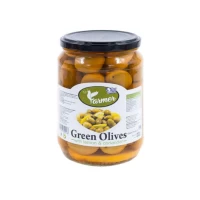 Farmer Masline verzi cu lamaie si coriandru 680 g