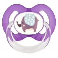Baby Nova Ортодонтическая пустышка, с кольцом, 0 месяцев+, силикон, BPA free, 2 шт. с коробкой для с - thumbs image 2