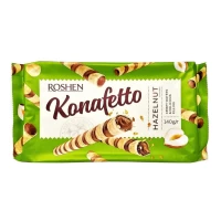Вафельные трубочки Roshen Konafetto Hazelnut 140 г