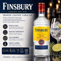 Finsbury London Dry Джин 37,5 % 0,7 л - thumbs image 2