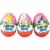 Яйцо шоколадное с Пасхальным сюрпризом Киндер Фигурка 100г - thumbs image 3