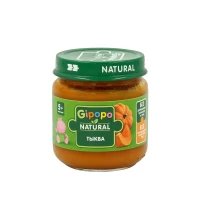 Gipopo Piure de fructe pentru copii Dovleac 80g
