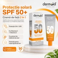 Dermokil Crema de fata Soleil Protection anti-pete maronii SPF 50+, 50 ml - thumbs image 2