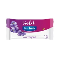 DeepFresh Servetele umede Colectia Florala 15 buc - thumbs image 3