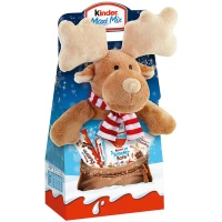 Set de Anul Nou Kinder Maxi Mix cu jucărie moale 133 g