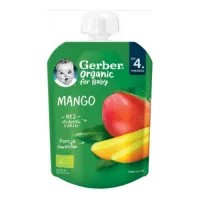Gerber Piure din mango organic 90g