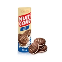 Печенье Roshen Multicake с молочно-кремовой начинкой 180 г