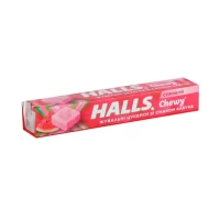 Halls Bomboane de mestecat pepene verde 47 g