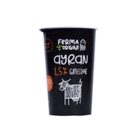 Ferma cu Origini Айран 1,5%, 225г