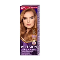 Стойкая краска для волос Wellaton Шоколад с карамелью 8/74, 110 мл