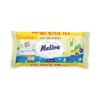 Maliva Servetele umede 120 buc Aloe Vera