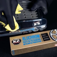 K2 Aluchrom pasta pentru lustruirea suprafetelor din chrom 120 g - thumbs image 4