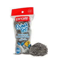 Proff Razuitor din oțel, 3 bucăți