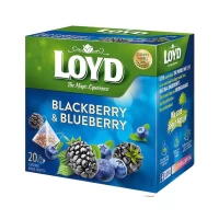 Ceai Loyd Tea Piramida de Mure si Afine, 20 buc