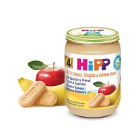 HiPP Piure de mere cu banane si biscuiti (4+ luni), 190 g - thumbs image 2