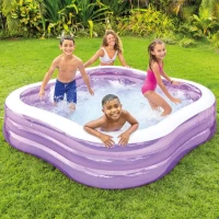 Надувной семейный бассейн Beach Wave Swim Center, 229×229×56 см, 1250 л, от 6 лет, Intex - thumbs image 2