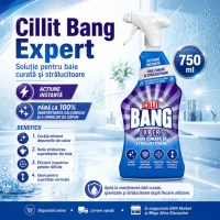 Средство для чистки ванной Cillit Bang чистота и блеск 750 мл - thumbs image 2