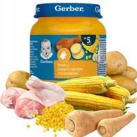 Gerber Piure de legume cu pui 125g - thumbs image 2