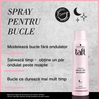 Taft Spray Wonder pentru un par ondulat si bucle in timp ce dormi, 150 ml - thumbs image 2