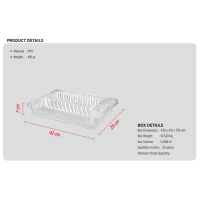 Proff Suport mic pentru vase Proff, transparent - thumbs image 2