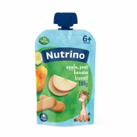 Nutrino Piure din mere, banane si biscuiti (6 luni) 100g