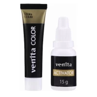 Venita Henna Color Vopsea-crema sprancene Negru - thumbs image 2