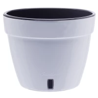 Ghiveci Asti 4 l alb-negru