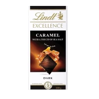 Шоколад Lindt Excellence темный с карамелью 100г