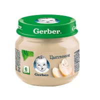Gerber Piure din carne de pui 80g