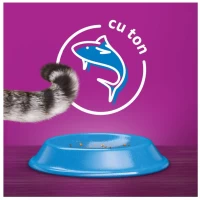 Whiskas ухой корм для взрослых кошек с тунцом 1,4 кг - thumbs image 3