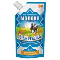 Молоко сгущенное Алексеевское с сахаром 8,5% 270г