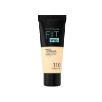 Fond de ten mat Nuanta 110 Porcelain Fit Me, 30 ml, Maybelline - thumbs image 2