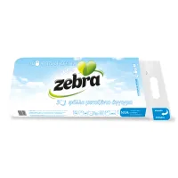 Zebra Blue Туалетная бумага 10 рул 3 слойная - thumbs image 1
