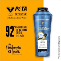 Gliss Aqua Revive Шампунь с морскими водорослями и гиалуроновым комплексом, 400 мл - thumbs image 5