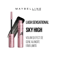 Тушь для ресниц Maybelline New York Lash Sensational Sky High Черная 7.2 мл - thumbs image 3