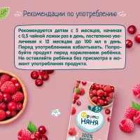 FrutoNanny Mors din merișor cu zmeură 200 ml, de la 5 luni - thumbs image 3