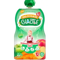 Malenicoe sciastie Piure amestic din fructe si legume 90g pouch