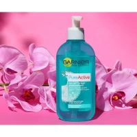 Гель для умывания для жирной кожи Pure Active Skin Naturals, 200 мл, производитель Garnier. - thumbs image 2