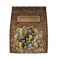 Chocoboom Bomboane castane de aur cu susan 180 g
