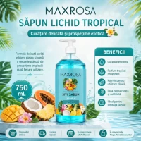 Maxrosa sapun lichid 750 ml Tropical - thumbs image 2