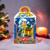 Подарочная коробка с конфетами "Фелинар Bucuria" 800г - thumbs image 3